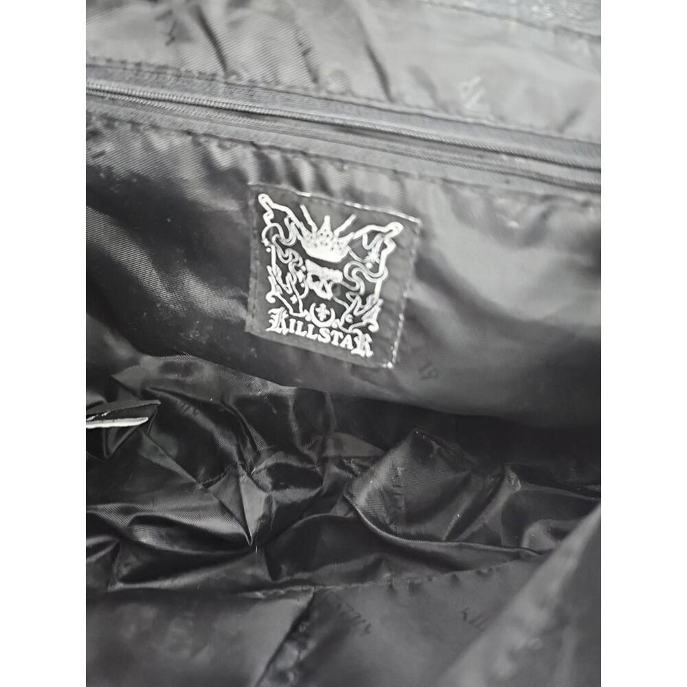 Killstar Black Embossed Gothic Crossbody Shoulder Purse - Picture 4 of 9
